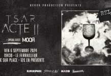 TSAR : nouveau clip de dispo & release à Nantes