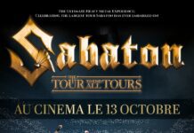 SABATON, «The Tour To End All Tours », le film à voir au cinéma le 13 octobre !