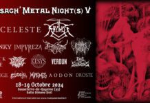 SEISACH’ METAL NIGHT(S) V les 18 & 19 octobre prochain à Sauveterre de Guyenne (dept 33)/ Salle Simone Veil