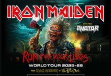 Retrouvez AVATAR en “special guest” du concert d’IRON MAIDEN à la Paris Défense Arena !