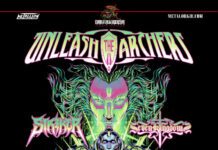 UNLEASH THE ARCHERS, Striker, Seven Kingdoms – 17.02.2025 @ Paris // concert Garmonbozia