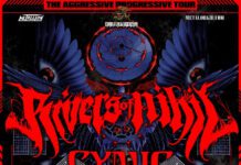 RIVERS OF NIHIL, Cynic, Beyond Creation, Daath – 02.03.2025 @ Paris // concert Garmonbozia