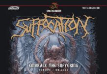 SUFFOCATION, Angelmaker, Fuming Mouth, Carcosa, Melancolia – 07.03.2025 @ Paris // concert Garmonbozia
