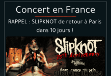 SLIPKNOT EN CONCERT à PARIS le 12 Décembre 2024