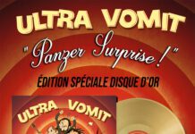 ULTRA VOMIT – PANZER SURPRISE ! VINYLE DORÉ DISPONIBLE LE 20.12 !
