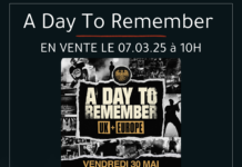 A Day To Remember en concert à l’Olympia le vendredi 30 mai 2025
