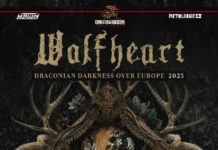 WOLFHEART – Concert à Paris le 29 septembre 2025 // Organisé par Garmonbozia