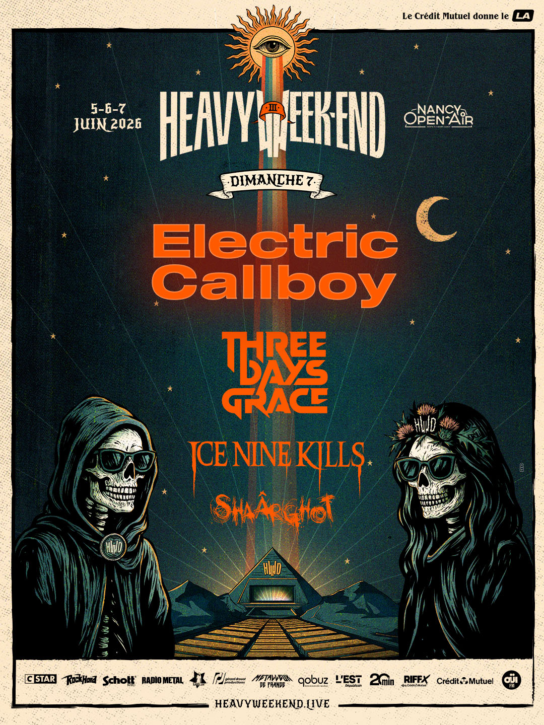 Three Days Grace Heavy Weekend 2026