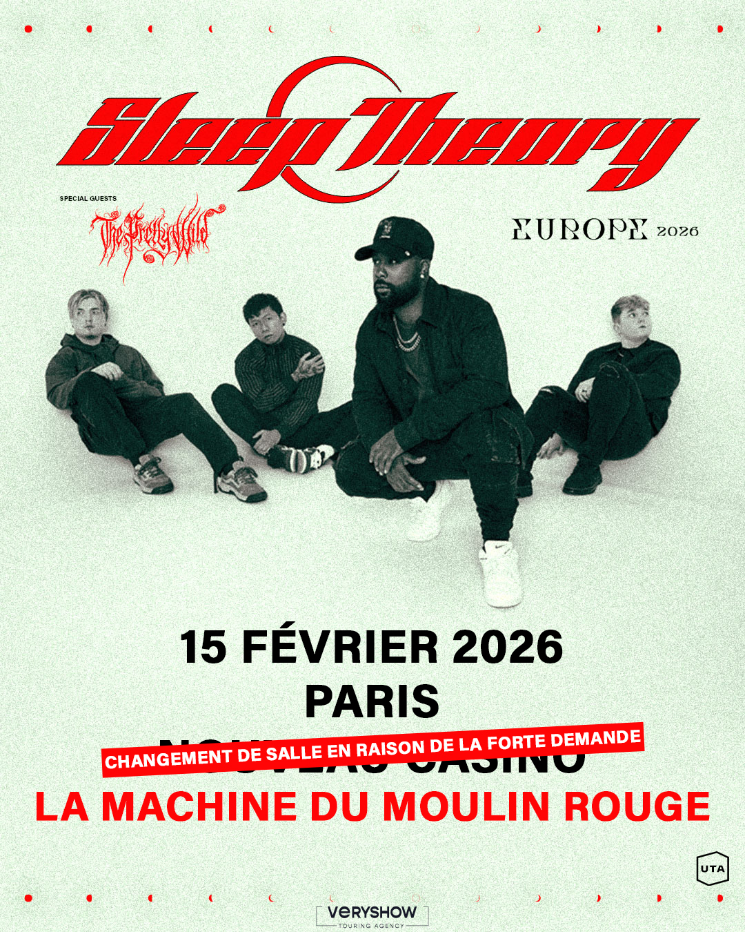 Dates de tournée Sleep Theory