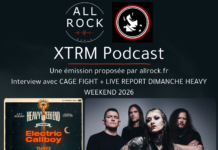Playlist – XTRM Podcast du 15 juin 2026 avec CAGE FIGHT + live report DIMANCHE HEAVY WEEKEND 2026 – Fréquence Mutine 103.8 FM Brest