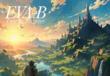 EVA-B annonce Time For Adventure, un EP instrumental Pochette de l’EP Time For Adventure d’EVA-B, illustration d’un chevalier face à un paysage fantastique