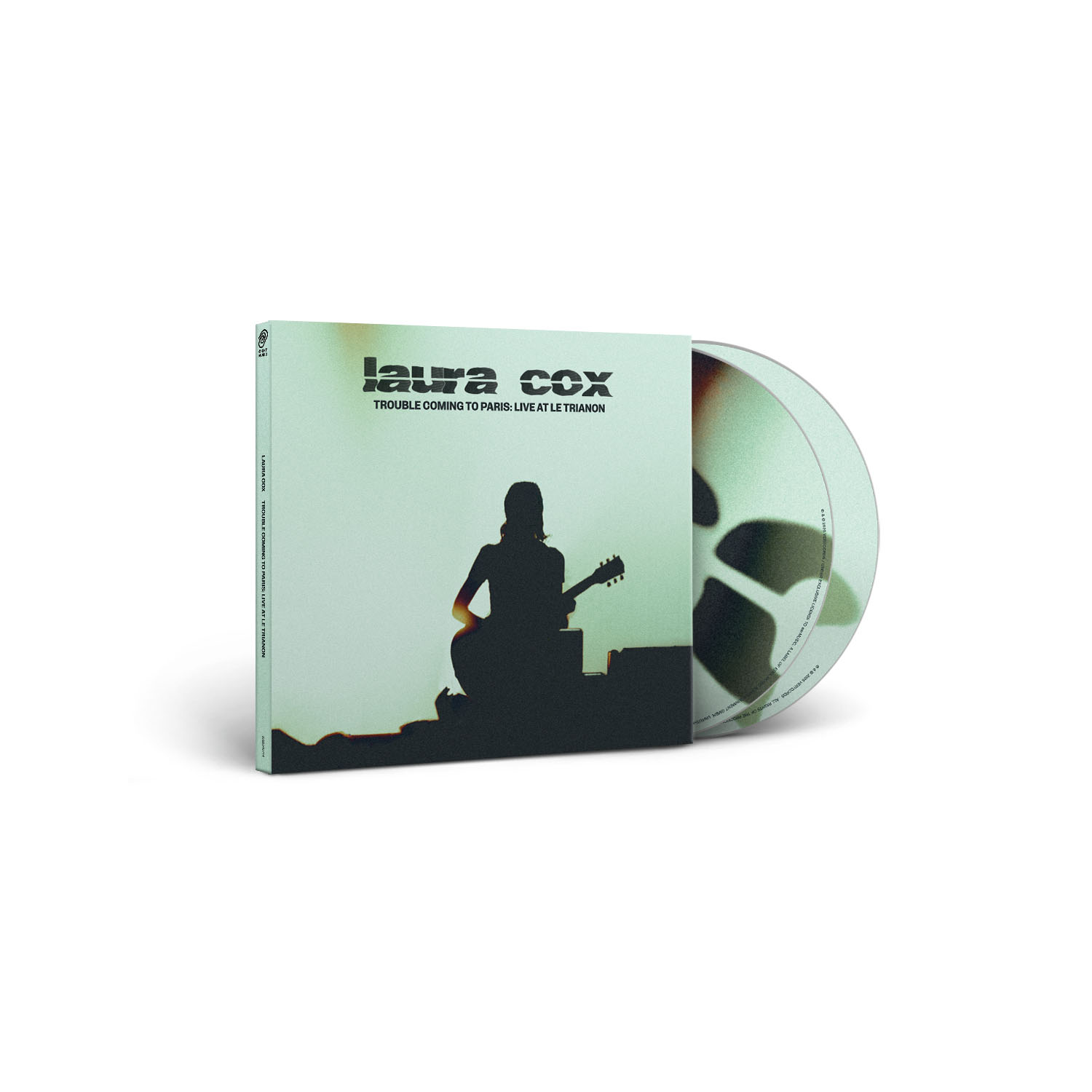 Pochette du double CD live « Trouble Coming to Paris : Live at Le Trianon » de Laura Cox