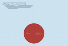 WINDWAKER dévoile « smile, you’re on camera. », un troisième album plus brut Pochette de l'album « smile, you're on camera. » de WINDWAKER, disque rouge sur fond bleu pâle