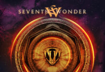 Seventh Wonder dévoile « Memories », premier extrait de « VII » Pochette de l'album « VII » de Seventh Wonder, disque doré sur fond violet cosmique