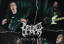 Tortured Demon dévoile le single et clip « Apocalypse » Pochette du single « Apocalypse » de Tortured Demon
