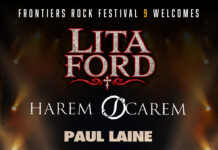 Frontiers Rock Festival 9 : Lita Ford et Harem Scarem à l’affiche Affiche du Frontiers Rock Festival 9 avec les premiers noms de la programmation : Lita Ford, Harem Scarem, Paul Laine, Guild of Ages, Grand, Care of Night et Vypera
